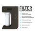 Nelsen Ecosoft Robust 500 GPD Reverse Osmosis System - Filter Components Details Shown