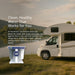 NuvoH2O 3 Stage RV Water Filter System installed for clean healthy water while camping or traveling in an RV