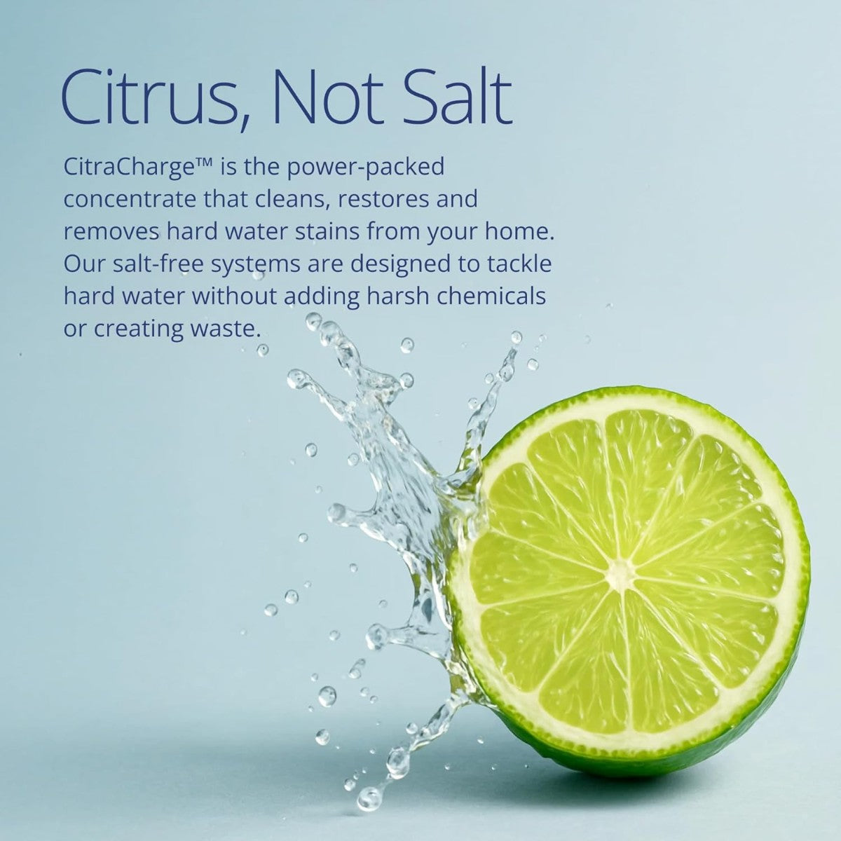 NuvoH2O CitraCharge citrus formula salt free dishwasher softener