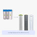 NuvoH2O Manor Trio whole home system with replacement carbon iron and softener cartridges