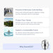 NuvoH2O Shower Head Filter Bundle preventing and removing hard water scale buildup in showers and appliances