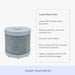NuvoH2O Shower Head Replacement Filter carbon block cartridge with KDF media for reducing contaminants and heavy metals