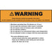 Quest Micro-Blaster Rover Portable Ozone Generator Warning Advisory