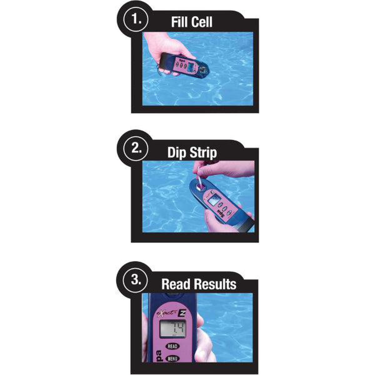 SenSafe How to use the Spa eXact EZ Photometer