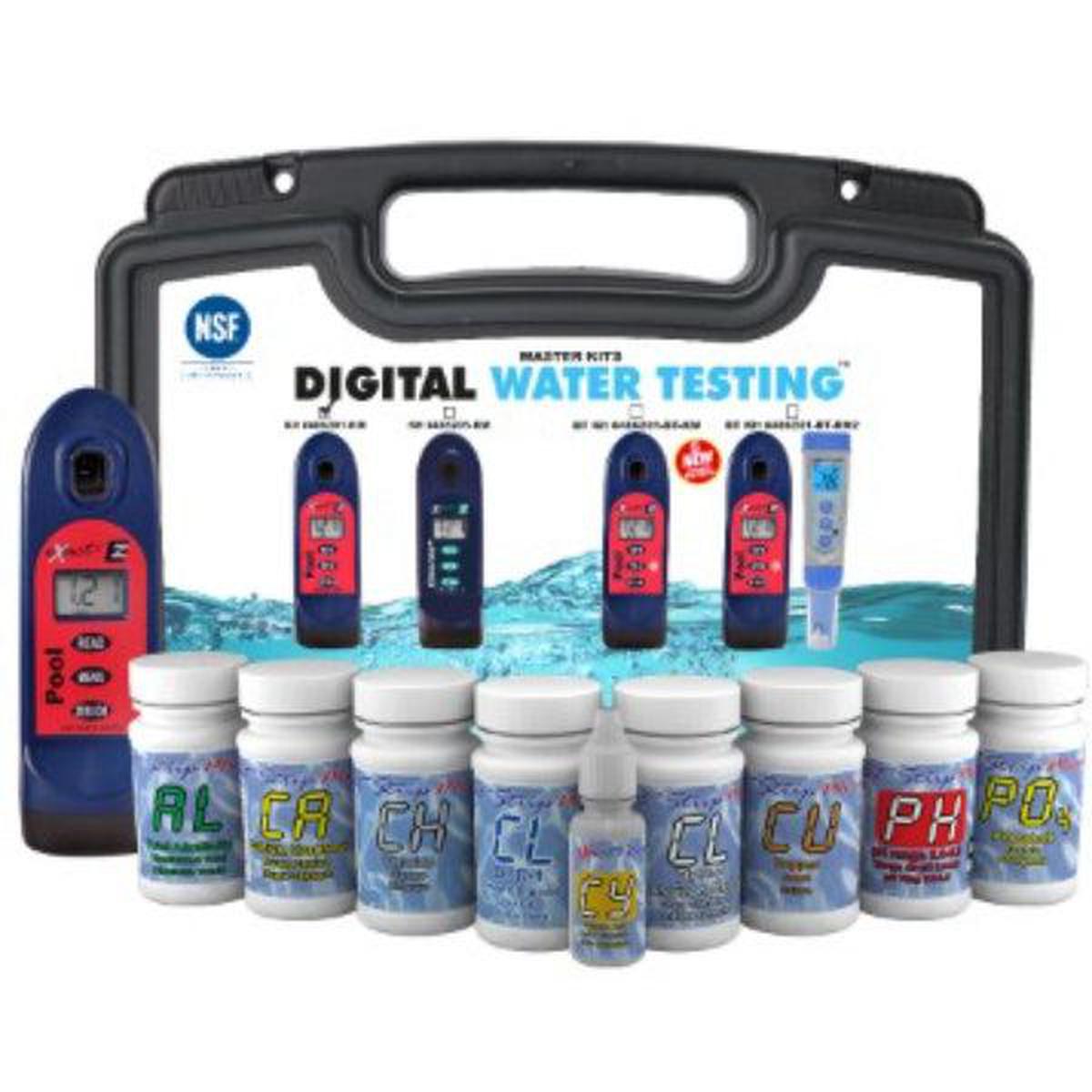 SenSafe Pool eXact EZ Master Kit and bottles