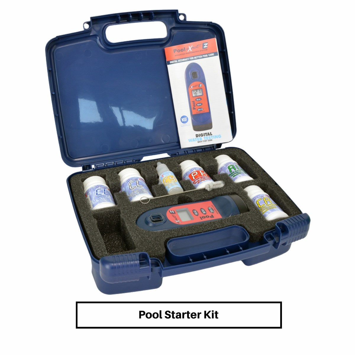 SenSafe Pool eXact EZ Photometer and Kits - Pool Starter Kit with all the Included Components inside the Case