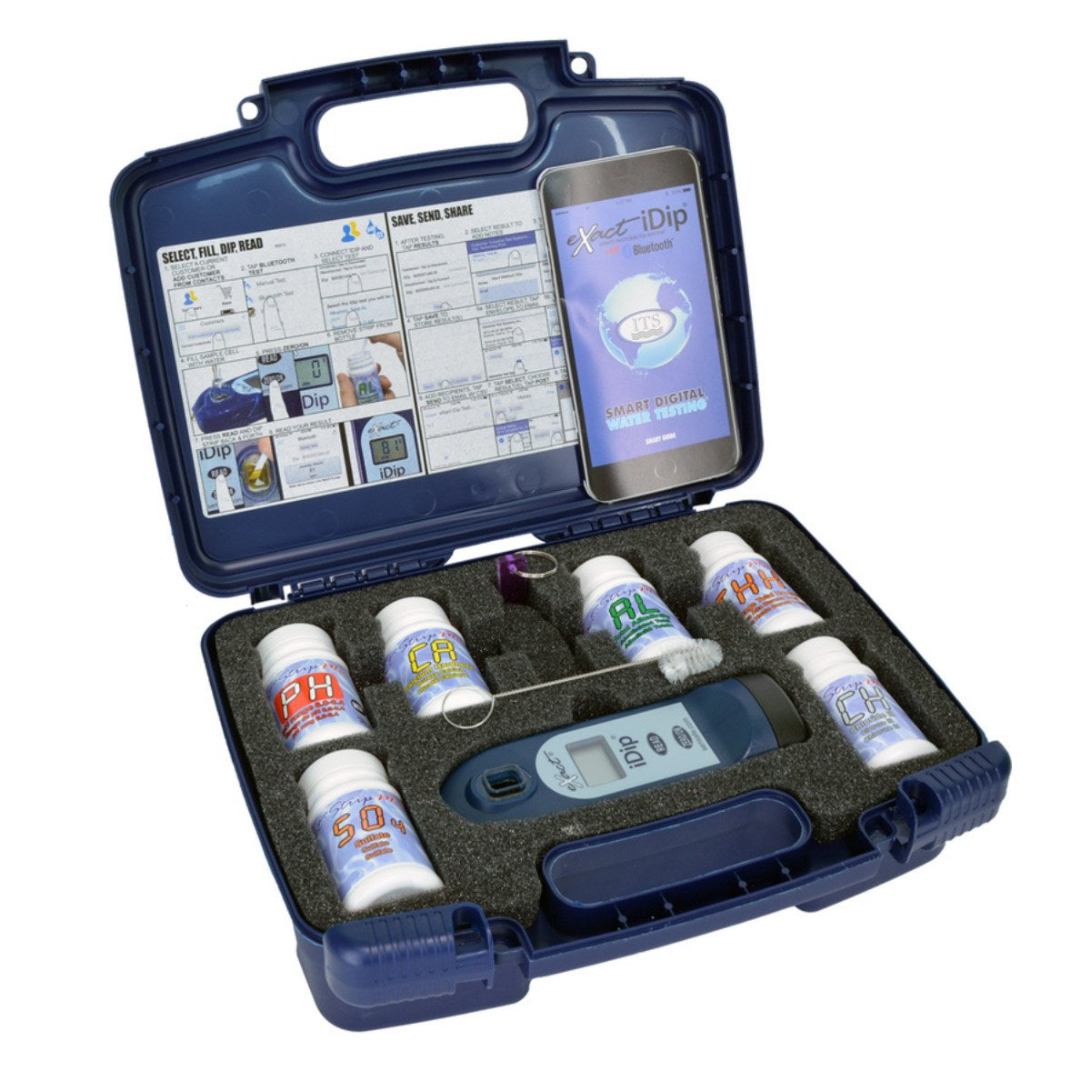 SenSafe Smart Brew Water Testing Kits - Starter Kit with all Components Included in the Case