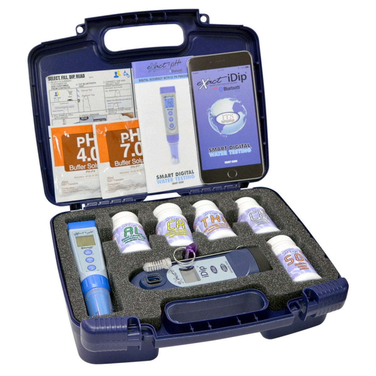 SenSafe Smart Brew Water Testing Kits - Professional Kit with all Components Included in the Case