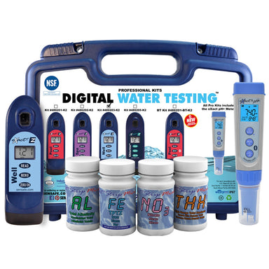 SenSafe Well eXact EZ Photometer and Water Kits - Professional Kit with Components Shown