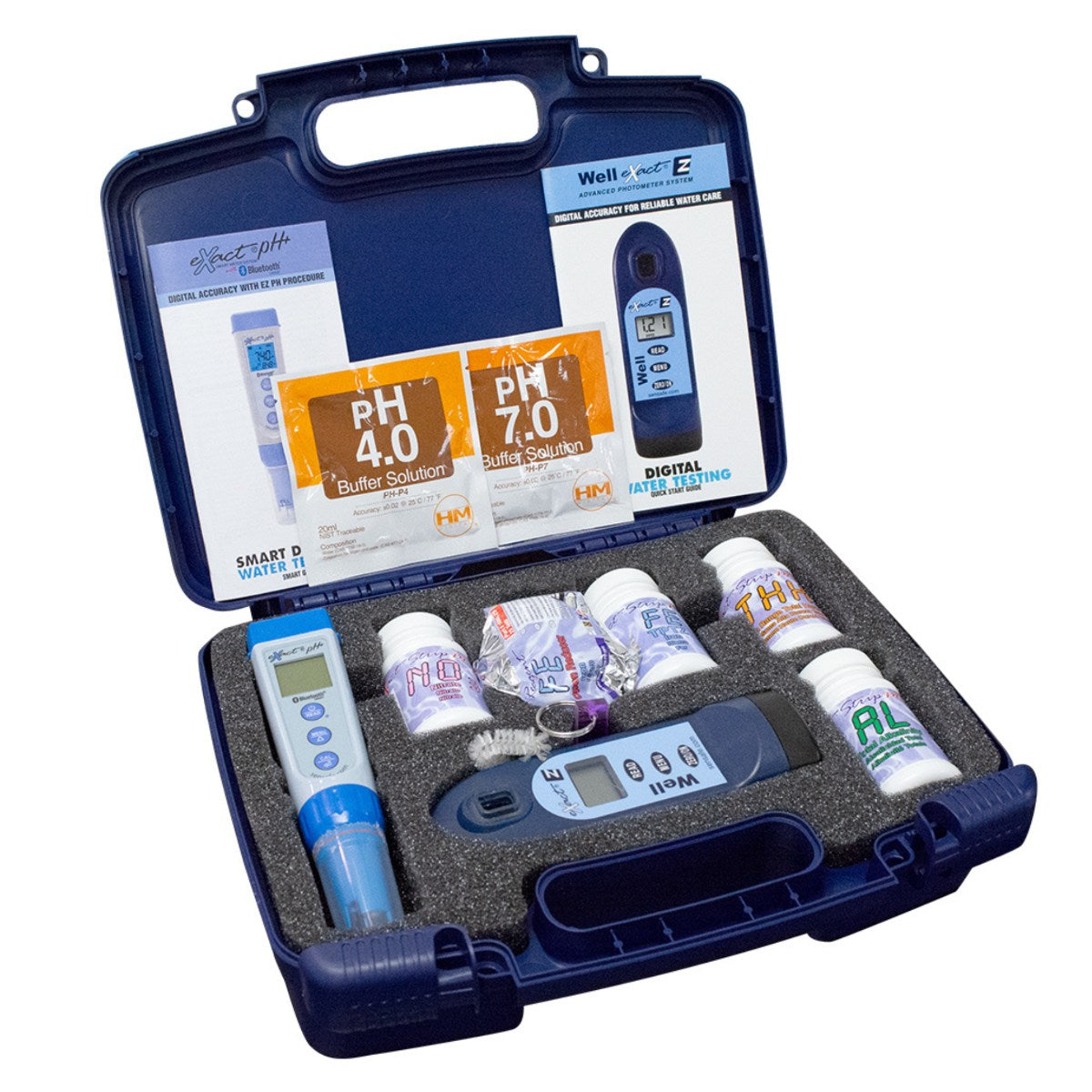 SenSafe Well eXact EZ Photometer and Water Kits - Professional Kit with all Included Components Inside the Case
