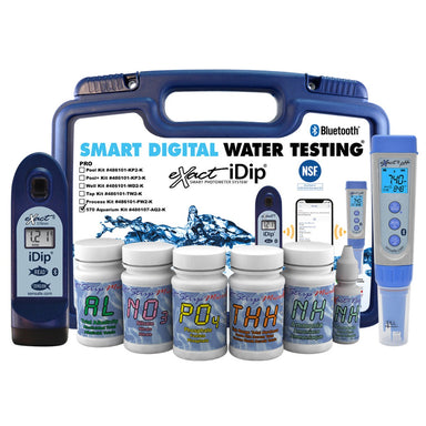 SenSafe eXact iDip 570 Freshwater Aquarium Kits - Professional Kit with all Components - Front View