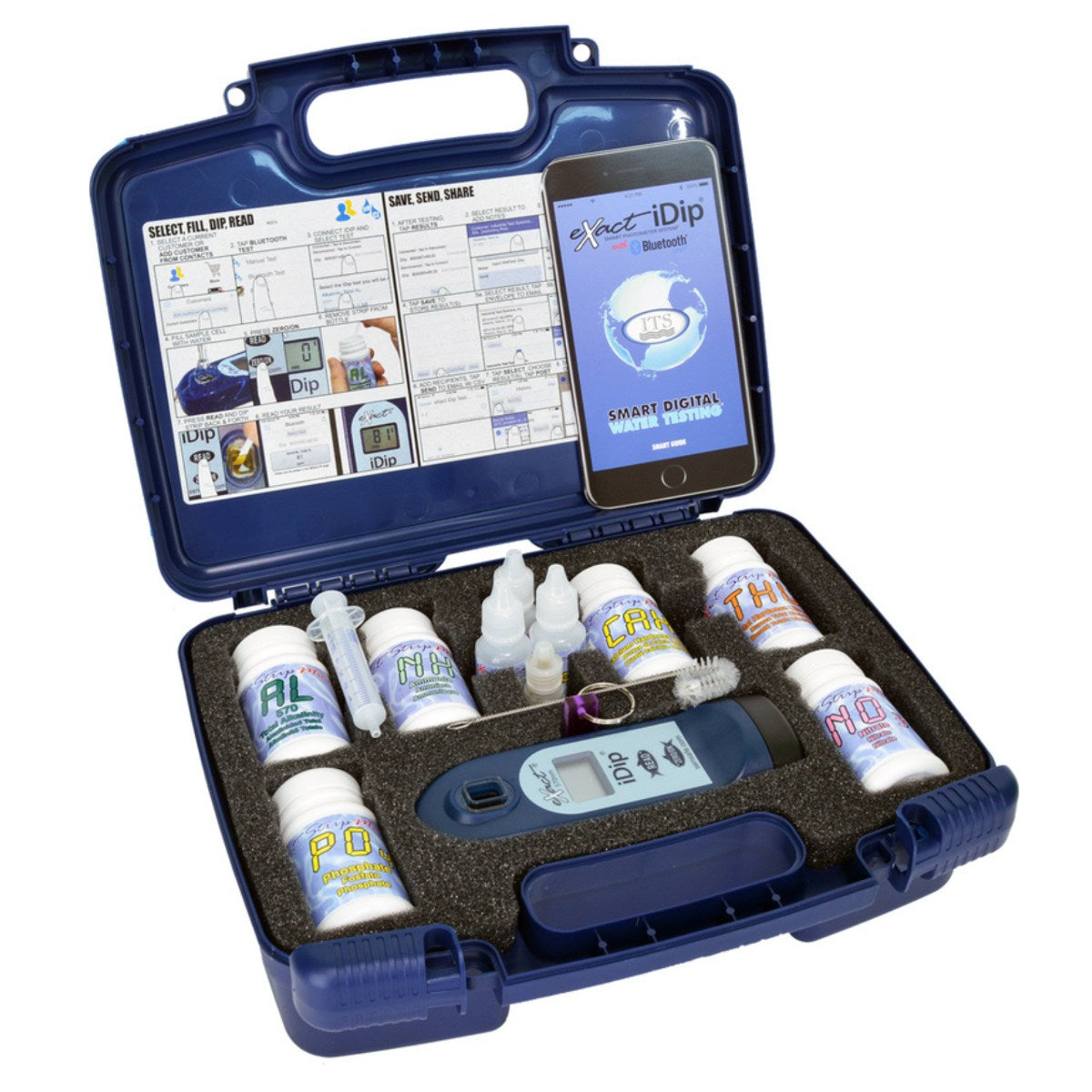 SenSafe eXact iDip 570 Marine Starter Kit - All Included Components Inside the Case