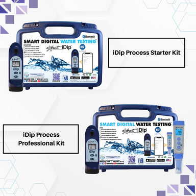 SenSafe eXact iDip Process Water Kits - Starter and Professional Kits Shown