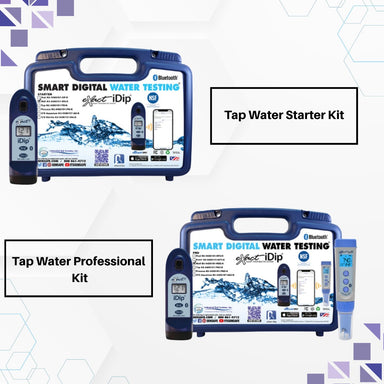 SenSafe eXact iDip Tap Water Kits - Starter and Professional Kits Shown