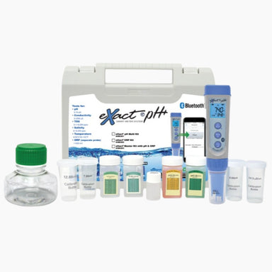 SenSafe eXact pH+ Master & Multi Kits - pH+ Multi Meter Kit Components Shown