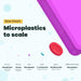 SimpleLab - Microplastics Water Test Kits - Miscroplastics to Scale