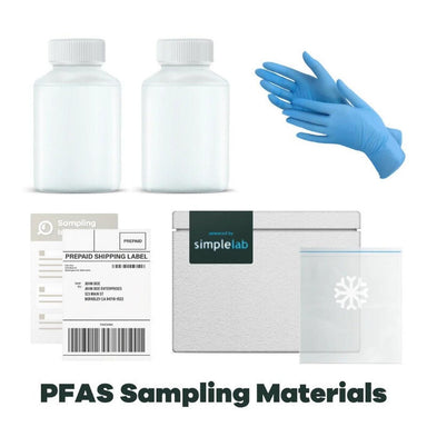SimpleLab - PFAS Water Test Kit - Sampling Materials
