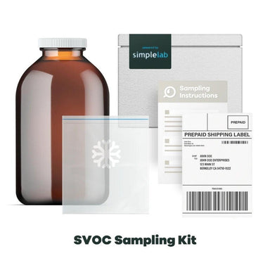 SimpleLab - VOCS/SVOCS Water Test Kits - SVOC Water Test Sampling Kit