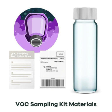SimpleLab - VOCS/SVOCS Water Test Kits - VOC Sampling Kit Materials