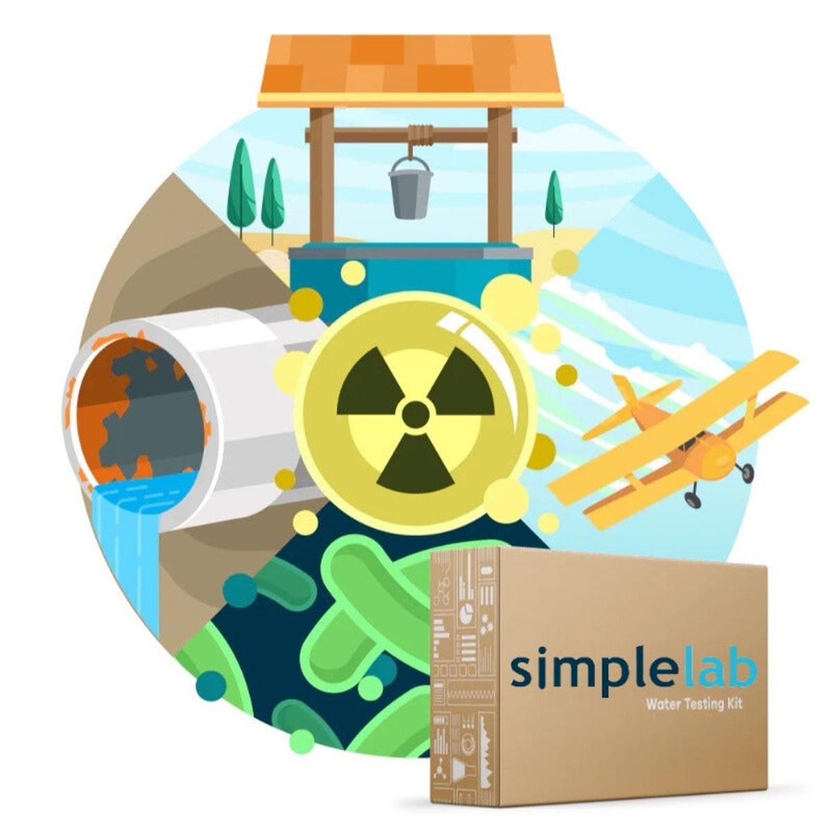 SimpleLab - Well Water Test Kits - Extended Kit