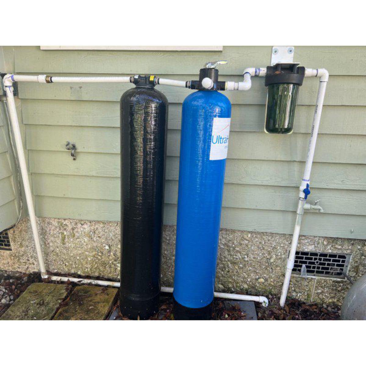 UltraWater UltraHome Premium + Salt-Free Softener Combo Installed