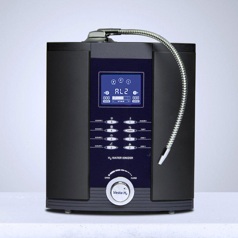 UltraWater Vesta H2 Alkaline Water Ionizer Black - Studio Image