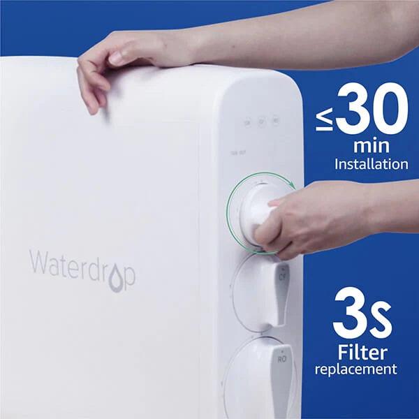 Waterdrop CB Filter for G3P800 & G3 Reverse Osmosis System - Easy Installation and Replacement
