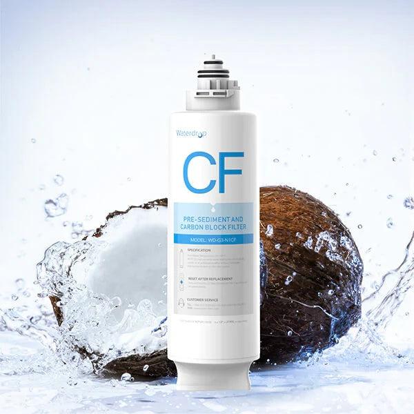 Waterdrop CF Filter - Studio Image