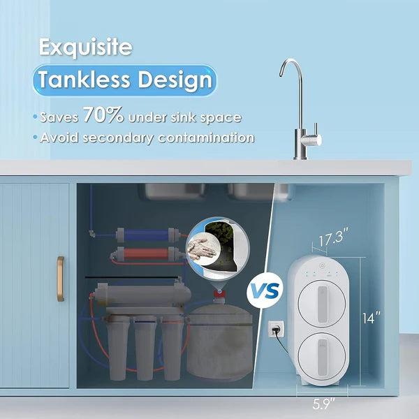 Waterdrop G2 Reverse Osmosis System - Tankless Design