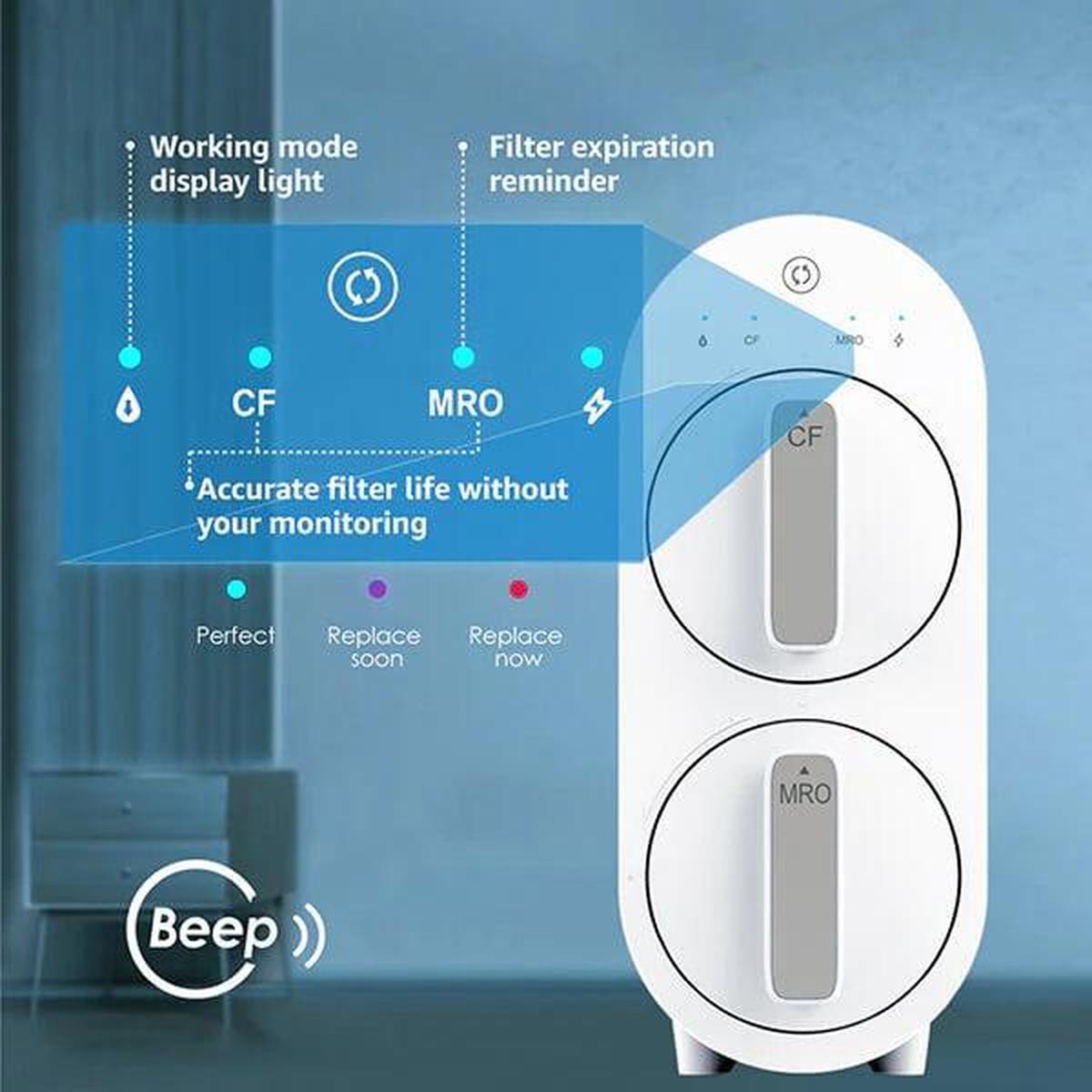 Waterdrop G2P600 Reverse Osmosis System - Advanced Technology