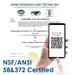 Waterdrop G3P600 Reverse Osmosis System NSF / ANSI Certified