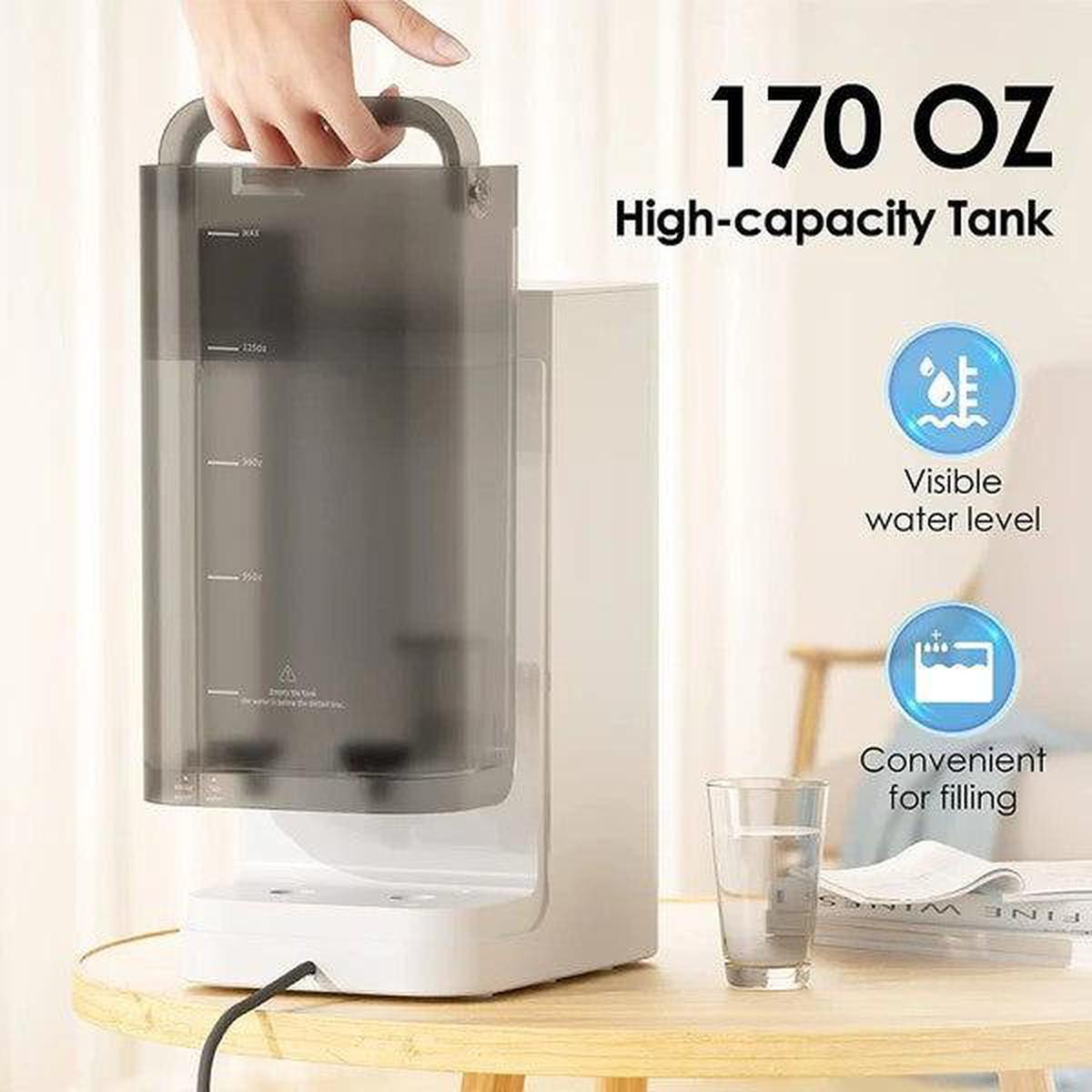 Waterdrop K19 Countertop Reverse Osmosis System - 170oz Capacity Tank