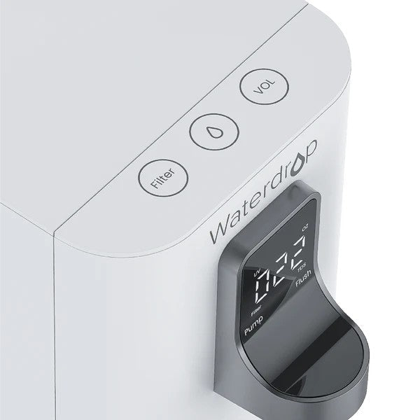 Waterdrop K19 Countertop Reverse Osmosis System - Touch Screen Buttons