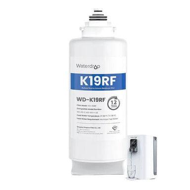 Waterdrop K19RF Filter for Waterdrop K19 Reverse Osmosis System - Studio Image with RO system