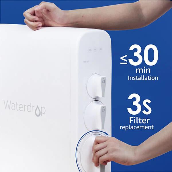 Waterdrop RO Filter for G3 Reverse Osmosis Systems | 400GPD - Fast Installation and Replacement