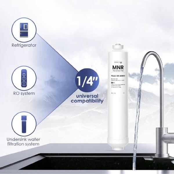 Waterdrop Remineralization Filter for All Series Reverse Osmosis Systems - Universal Compatibility