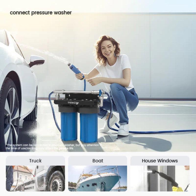 Waterdrop Spotless Car Wash System with Resin - Connect Pressure Washer