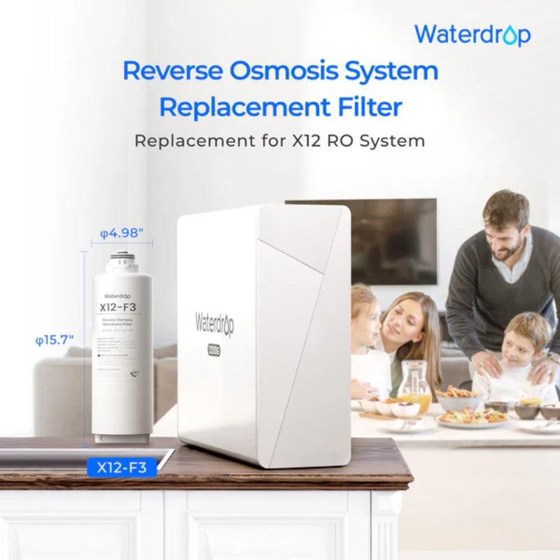 Waterdrop X12-F3 Filter for X Series Reverse Osmosis System - Replacement Filter