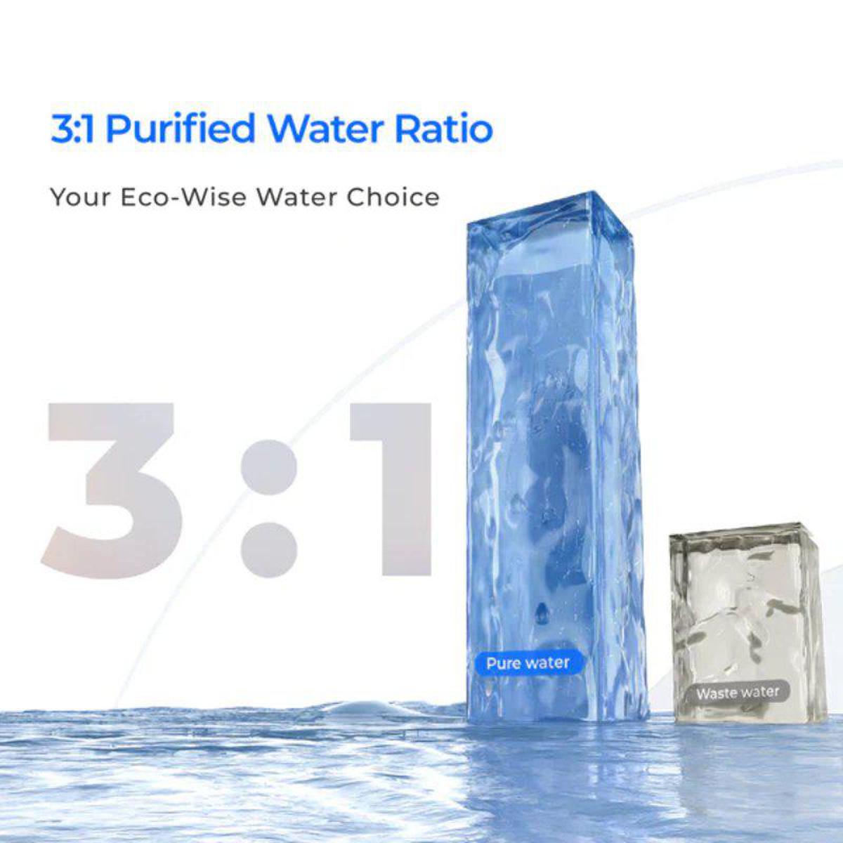 Waterdrop X12 and X16 Undersink Reverse Osmosis System - 3:1 Purified Water Ratio