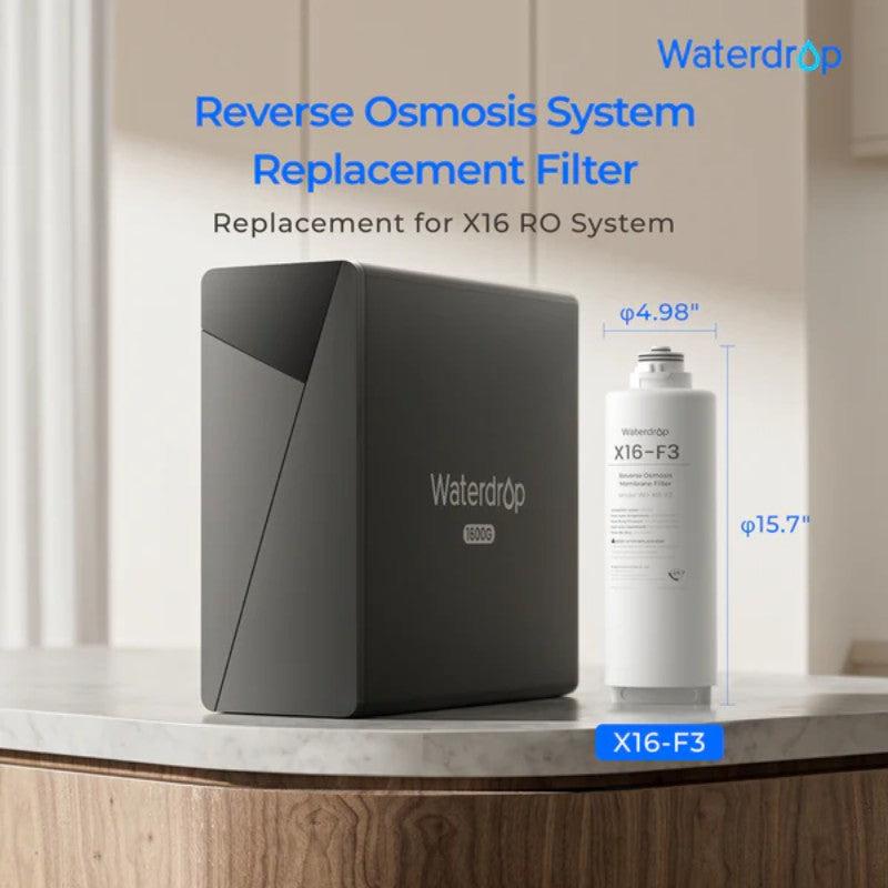 Waterdrop X16-F3 Filter for X Series Reverse Osmosis System - Replacement Filter