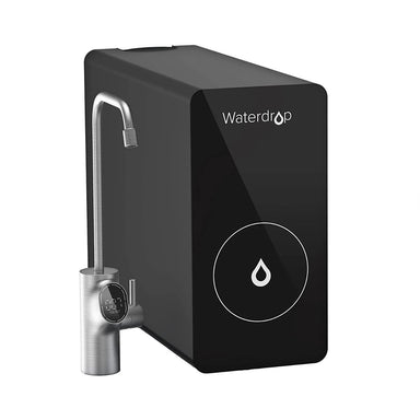 Waterdrop D6 Under Sink Reverse Osmosis System - Side View of the unit with faucet