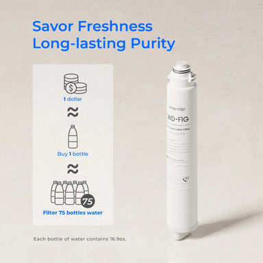 Waterdrop F1G Filter for X Series Reverse Osmosis System - Savor Freshness - Long Lasting Purity