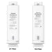 Waterdrop G5P500 Under Sink Reverse Osmosis System - Replacement Filters Shown