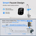 Waterdrop G5P700 Under Sink Reverse Osmosis System - Featuring a Smart Faucet Design