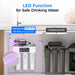 Waterdrop T3-C 450 GPD Under Sink RO Water Filtration System - LED Function for Safe Drinking Water