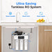 Waterdrop T3-C 450 GPD Under Sink RO Water Filtration System - Ultra Saving Tankless RO System