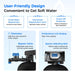 Waterdrop WHR01A 32000 Grains Water Softener System - User Friendly Design - Convenient to Get Soft Water