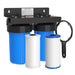 Waterdrop Whole House Water Filter System w/ Carbon & Sediment Filter - 2 Stage System with Replacement Filters Shown