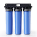 Waterdrop Whole House Water Filter System w/ Carbon & Sediment Filter - 3-Stage System - Front View Studio Image