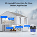 Waterdrop Whole House Water Filter System w/ Iron & Manganese Filter - 2 Stage System - All Round Protection for Your Water Appliances